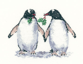 Christmas Penguins - Sue Hill Cross Stitch 