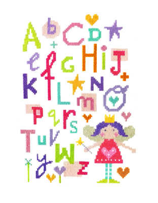 Fairy Alphabet Sampler - Stitching Shed