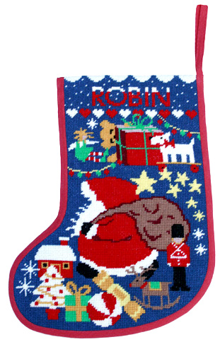 Starry Stocking - Midnight - *New* Christmas Tapestry Kit