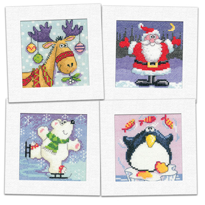 Pack of 4 Christmas Cards *NEW*