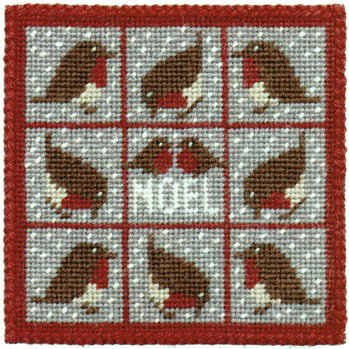 Small Tapestry Kit - Red Robins 