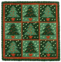 Small Tapestry Kit - Christmas Trees 
