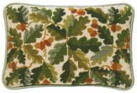 Acorns Lumbar Tapestry Kit - Ecru