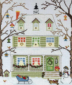 Winter New England Homes - Bothy Threads