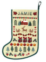 Tapestry Sampler - Christmas Stocking